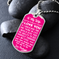 Wife - If I Could Give You One Thing in Life - Pink