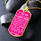 Wife - If I Could Give You One Thing in Life - Pink