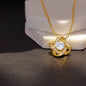 Daughter - Always Keep Me In Your Heart - Love Knot Necklace