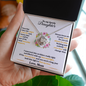 Daughter - Always Keep Me In Your Heart - Love Knot Necklace