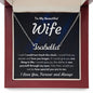Custom name best anniversary gifts for her badass women gifts love necklaces for women gift for wife birthday presents for the wife