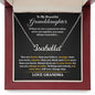 Granddaughter - If There is Ever a Tomorrow - Name Necklace
