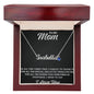 To My Mom - Name Necklace with Birthstone