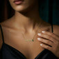 To My Mom - Name Necklace with Birthstone