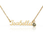 To My Mom - Name Necklace with Birthstone