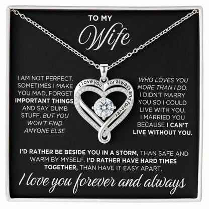 To My Wife - I Love You For Always And Forever