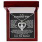 To My Beautiful Wife - Love You Always Necklace