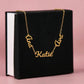 Multiple Name Necklace