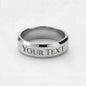 To My Son - I Wish - Engraved Men's Ring