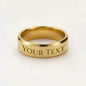 To My Son - I Wish - Engraved Men's Ring