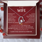 To My Wife - Forever Love Necklace