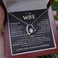 To My Wife - Forever Love Necklace