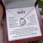 To My Wife - I Love You Always & Forever - INCLUDES FREE SHIPPING