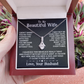 To My Beautiful Wife -  Alluring Beauty Necklace - INCLUDES FREE SHIPPING
