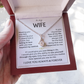To My Wife - Alluring Beauty Necklace