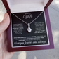 To My Wife - Alluring Beauty Necklace - INCLUDES FREE SHIPPING