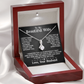 To My Beautiful Wife -  Alluring Beauty Necklace - INCLUDES FREE SHIPPING