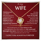 To My Wife - Meeting You Was Fate - Necklace