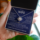 To My Wife - Meeting You Was Fate - Love Knot Necklace