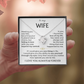 To My Wife - Meeting You Was Fate - Love Knot Necklace - INCLUDES FREE SHIPPING