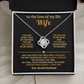 To The Love of My Life - You Are More Than My Partner - Love Knot Necklace - INCLUDES FREE SHIPPING