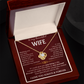 To My Beautiful Wife - Meeting You Was Fate - Necklace