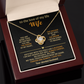 To The Love of My Life - You Are More Than My Partner - Love Knot Necklace - INCLUDES FREE SHIPPING