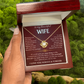 To My Beautiful Wife - Meeting You Was Fate - Necklace