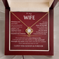To My Wife - Meeting You Was Fate - Necklace