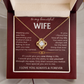 To My Beautiful Wife - Meeting You Was Fate - Necklace