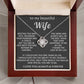 To My Beautiful Wife - I Found The Love Of My Life - INCLUDES FREE SHIPPING