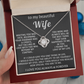 To My Beautiful Wife - I Found The Love Of My Life - INCLUDES FREE SHIPPING