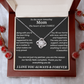 To The Most Amazing Mom - Love Knot Necklace