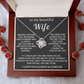 To My Beautiful Wife - I Found The Love Of My Life - INCLUDES FREE SHIPPING