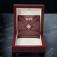 To My Beautiful Wife - Meeting You Was Fate - Necklace