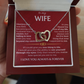 To My Wife - Interlocking Hearts