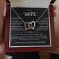 To My Wife - Interlocking Hearts