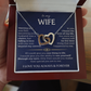 To My Wife - Interlocking Hearts
