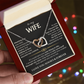 To My Wife - Interlocking Hearts