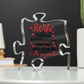 Wife - I Love You Forever - Acrylic Puzzle Piece - INCLUDES FREE SHIPPING