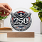 250th United States America - Circle Acrylic Plaque