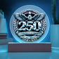 250th United States America - Circle Acrylic Plaque