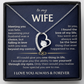 To My Wife - Forever Love Necklace