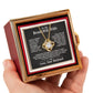 To My Beautiful Wife - Love Knot with Rotating Rose Gift Box - INCLUDES FREE SHIPPING