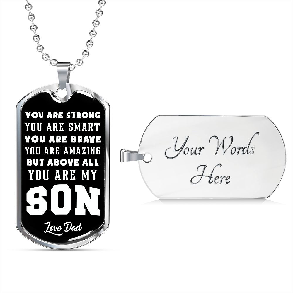 Son - You Are Strong, You Are Smart, You Are Brave