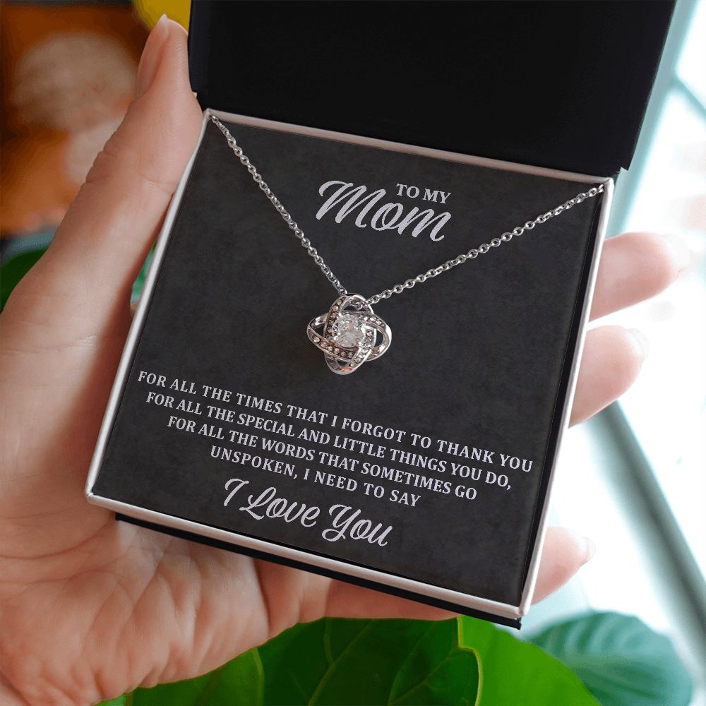 To My Mom - I Need To Say