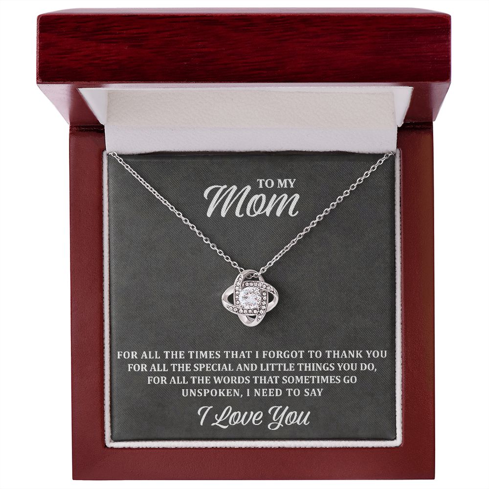 To My Mom - I Need To Say