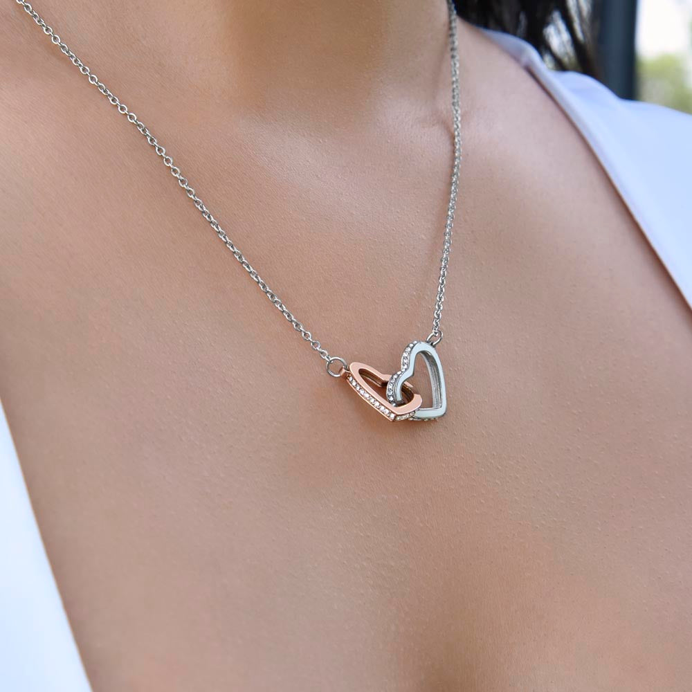 Granddaughter - I Hugged This Little Pendant - Love Grandma